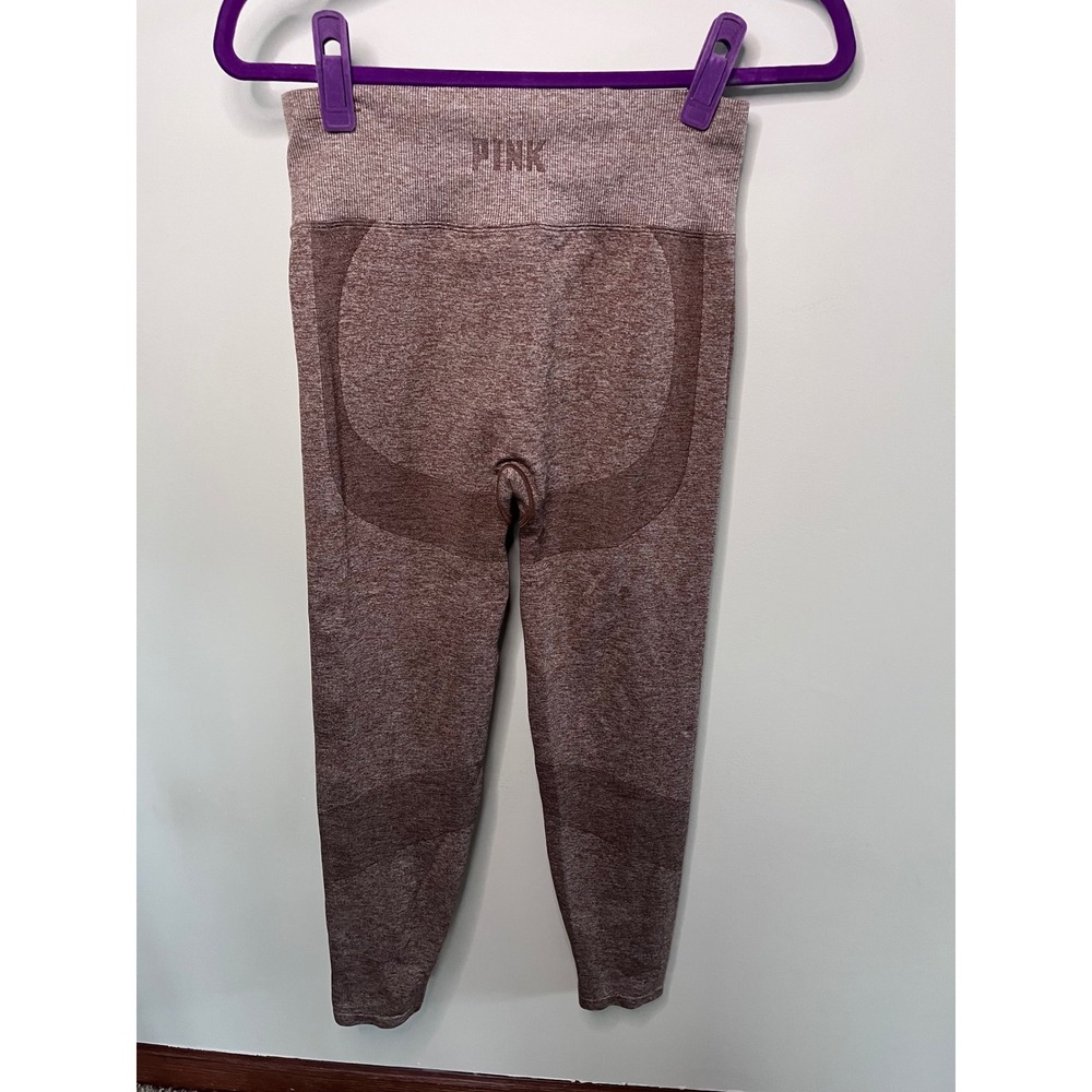 Victoria's Secret PINK Active Seamless High Waist Leggings Mauve Marl Medium